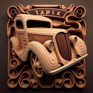 3D model Jalopy game (STL)